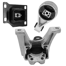 3pcs Engine Motor & Transmission Mount For 2005-2011 Ford Focus l4 2.0/2.3L AUTO