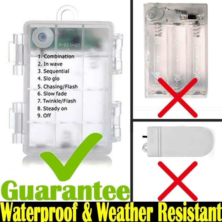 1-20 x 3M Multicolor Festón Hadas Luces Globo Bombilla Exterior Jardín Bola LED Foto 2 de 4