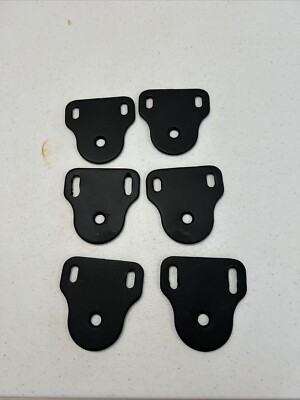 Powder Coated Pair Of 1976-95 JEEP CJ5 CJ7 CJ8 Inside Windshield Brackets OEM