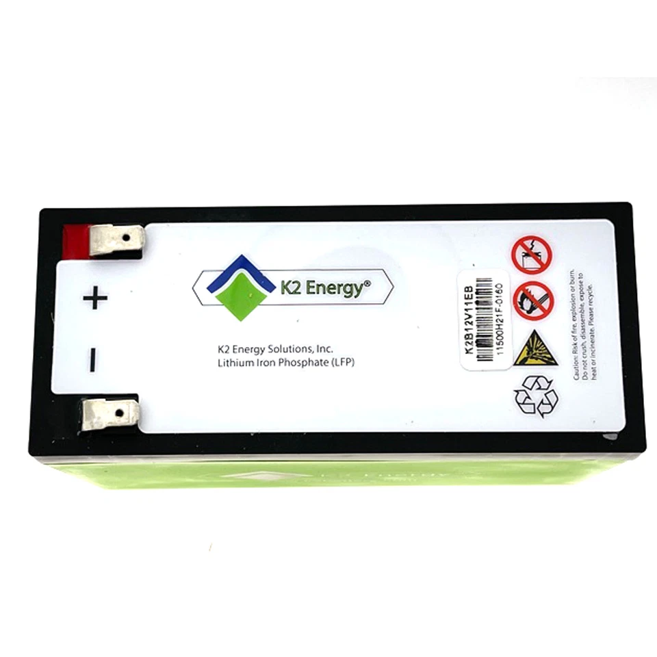 K2 Energy 12V 11Ah K2B12V11EB Lithium Iron Phosphate Battery with BMS - Image 4 of 4