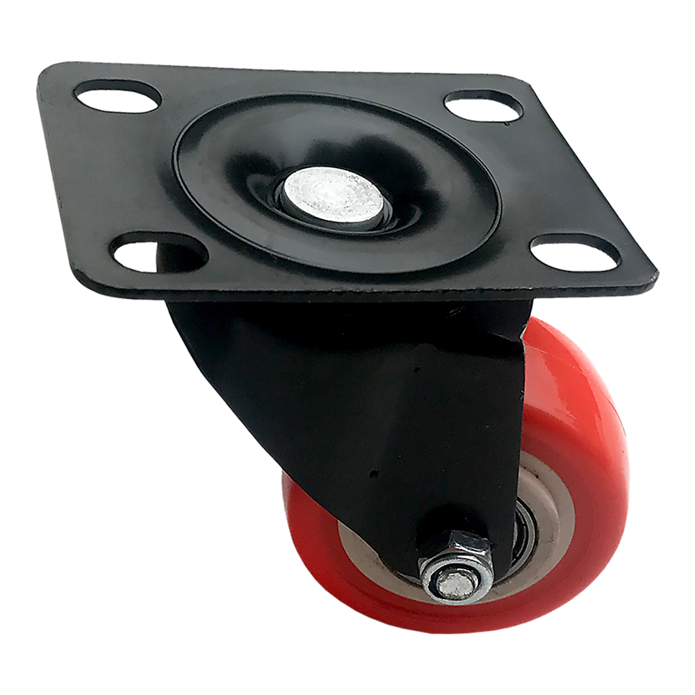 2" Polyurethane Castor Wheels,8 Swivel Castors (4 with brake), Heavy