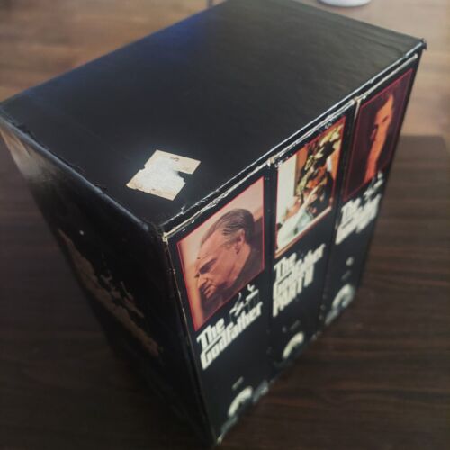 The Godfather Collection (VHS, 1992, 6-Tape Set) Marlon Brando Al Pacino - Picture 4 of 4