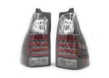 Jdm Black Led Tail Lights For 2003 - 2009 4runner Performance Upgrade Pair Set