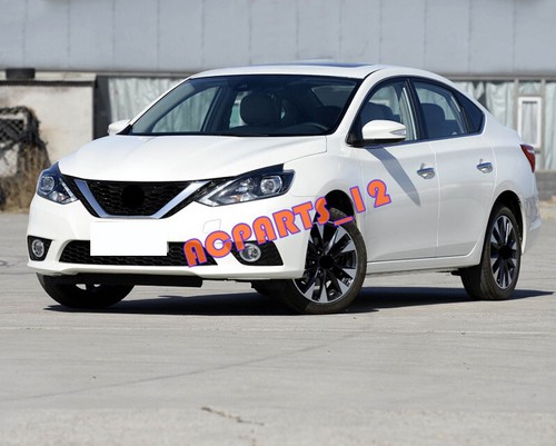 2X Cubierta de párpados frontales de fibra de carbono para cejas para nissan sentra 2016-2019 - Imagen 8 de 8