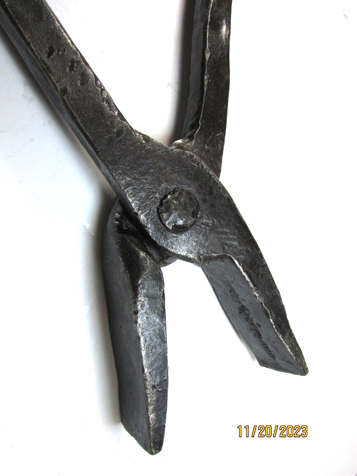 Set of four vintage antique Blacksmith tongs eBay