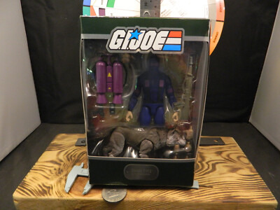 G.I. Joe Cobra Ultimates Snake Eyes With Timber | 7  Sunbow Super 7 NEW