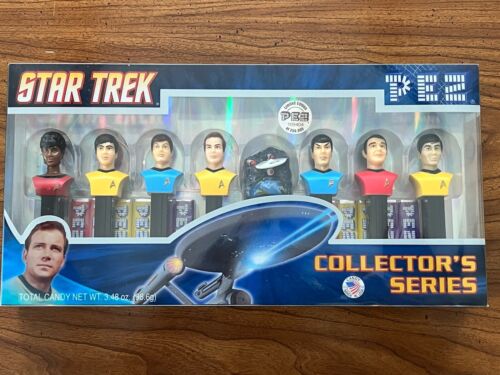 NIB LIMITED EDITION Pez Star Trek Collector's Set of 8 Dispensers 109404/250,00 - Picture 1 of 3