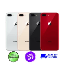 Apple iPhone 8 Plus 64GB Red Gold Space Gray Unlocked AT&T T-Mobile 4G LTE