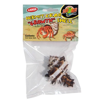 Zoo Med Hermit Crab Growth Shell Assorted, 1 Each/LG, 1 Pack By Zoo Med