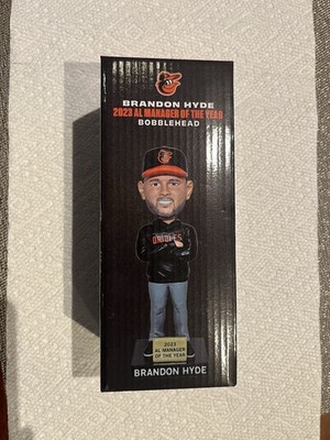 Brandon Hyde 2023 AL Manager of the Year Bobblehead Baltimore Orioles