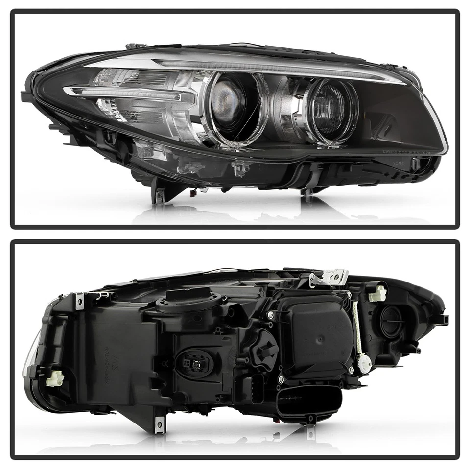 Para BMW F10 528i|535i 2014-2016 HID con proyector AFS faro pasajero Foto 3 de 4
