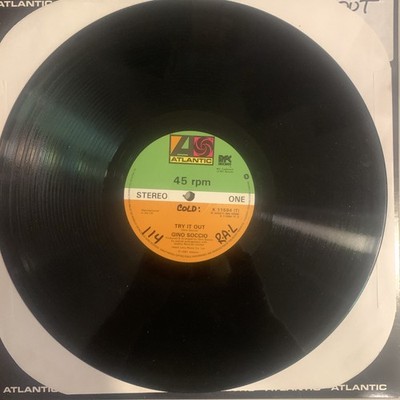 Gino Soccio, Maxi-Single, 12'', UK Press, VG+, Try It Out, K-11594