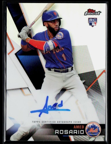 2018 Finest #FA-AR Amed Rosario Finest Autographs