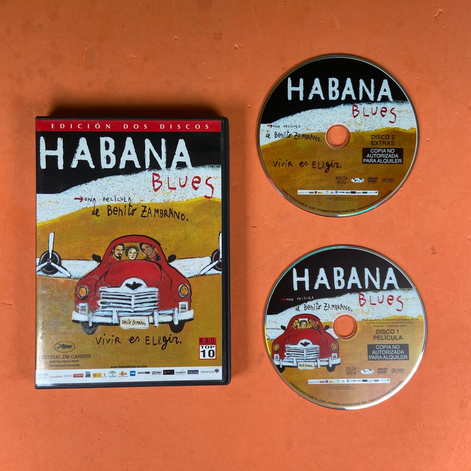 Habana Blues Benito Zambrano - RARE 2 X DVD Spanish English Region 2 MINT DISCS