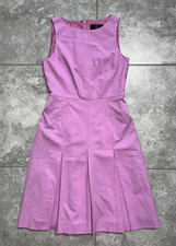 J Crew 365 Wool Blend K7879 Sleeveless Pink Pleated A Line Dress Pink New 2