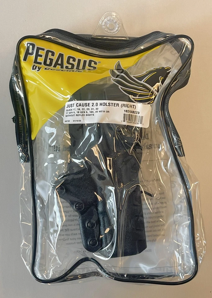 Кобура Desantis от Pegasus Just Cause 2.0 для Glock 17, 19, 45 — уровень 2 - Изображение 3 из 4