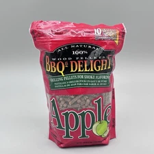 BBQr's Delight 100% All Natural Wood Grilling Pellets Smoke Flavor Apple 1 lb