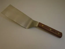 Dexter USA S8696 6X3 Hibachi Teppanyaki Grill BBQ Spatula Griddle Wood Hndle NOS