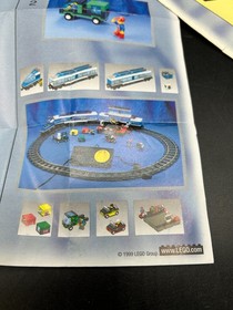 LEGO 4561 - Lot of 4  Instructions ONLY - 1999-Books 4, 5, 6, 7- Railway Express