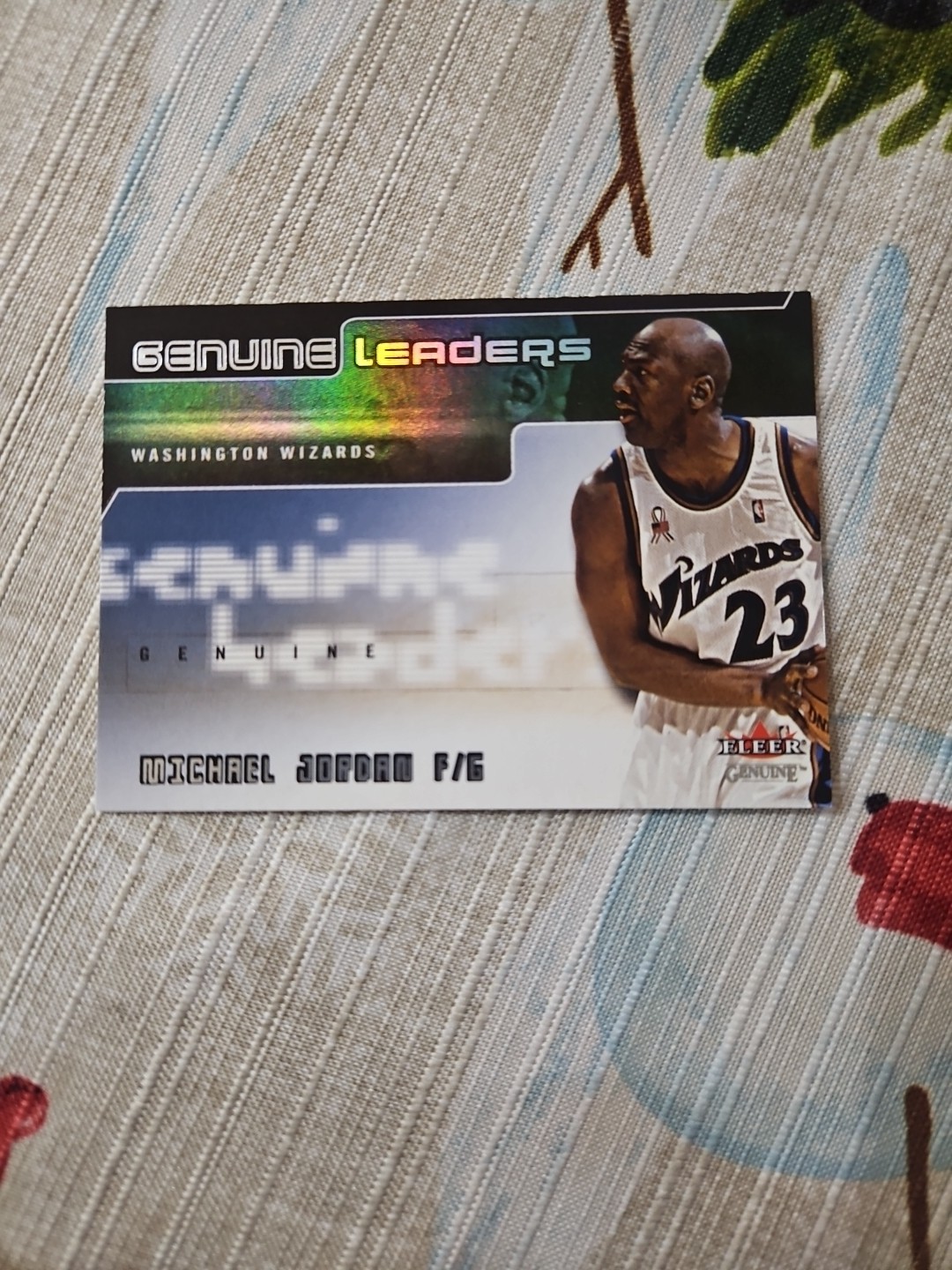 2002-03 Fleer Genuine - Genuine Leaders Michael Jordan #GL 9