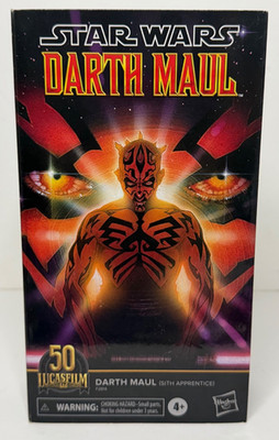 Star Wars Black Series COMIC DARTH MAUL SITH APPRENTICE 50th Anniversary Figure
