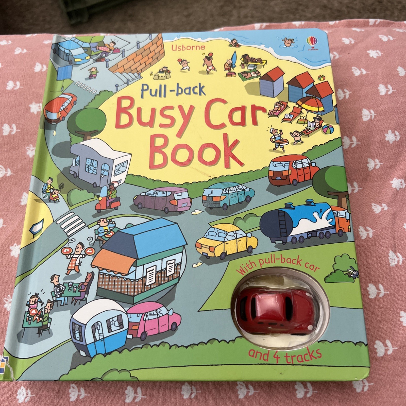 Pull-Back Busy Car Book (Pull-back Books)
