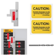 Generator Interlock Kit Compatible with Bryant 150 or 200 Amp Main Breaker...
