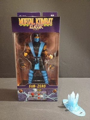 Mcfarlane Mortal Kombat Klassic Subzero With Custom Ice Blast - CIB
