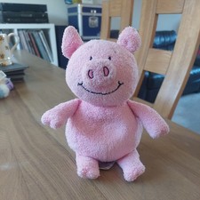 M&S 8" PERCY PIG SOFT TOY PINK PLUSH MARKS AND SPENCER 09229013 Pink 🐷