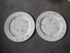 WEDGWOOD ~ CAMPION Bone China England 2 x 10.75" DINNER PLATE