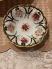 Antique Nippon HandPainted Gold & Cobalt Porcelain Moriage Large bowl & 4 Small — photo 7