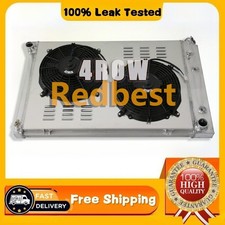 4row Radiatorfans For 1973-1987 Chevy Truck 1973-1991 Blazer 19 X 28-14 Core