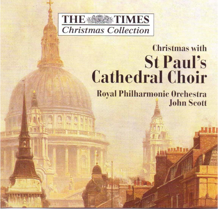 MUSIC CD ALBUM Christmas with St Paul's Cathedral Choir