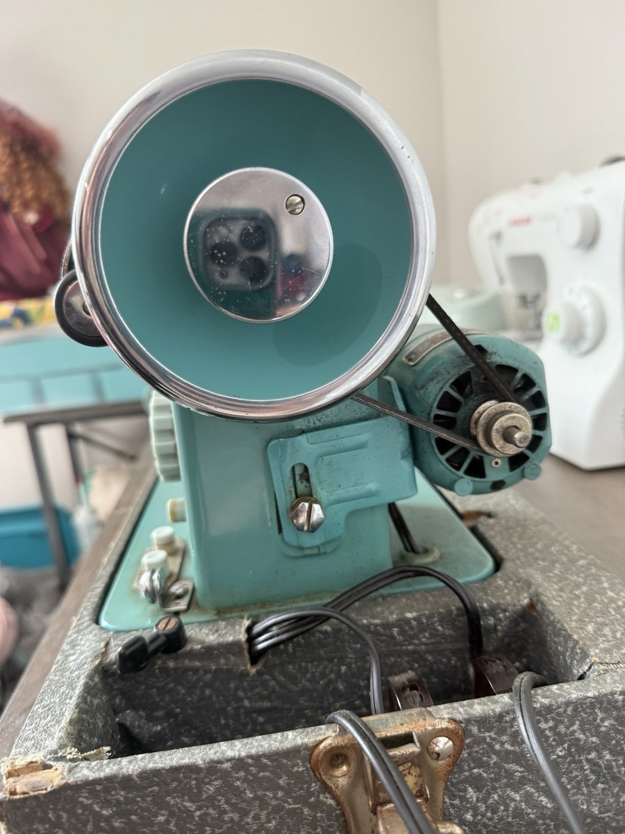 Sewmor 770 Super Automatic Zig-Zag Sewing Machine 1950's Made In