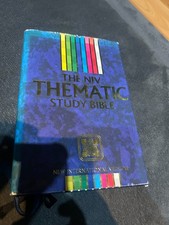 Bible: New International Version Thematic Study Bible (Bible Niv) Free P+P