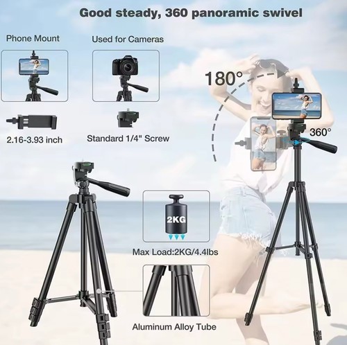 Professional Camera Tripod Stand Holder for Smart Phones - Picture 2 of 7
