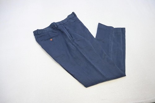 Tommy Bahama Hawaiihose Lyocell Leinen Relax flach dunkelblau Herren Gr. 34 x 30