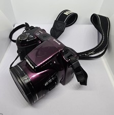 Nikon Digital Camera Coolpix L820 16.0 Mega Pixel Tested Metallic Purple