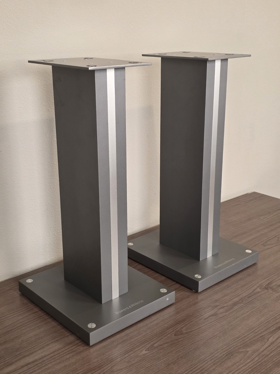 Bowers & Wilkins B&W スピーカースタンド FS-CM S2 Bowers & Wilkins B&W FS-CM S2 Stands - PAIR - SILVER | eBay
