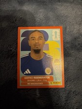 Godfried Roemeratoe 2026 Panini World Cup Sticker Red Parallel #CUW 10
