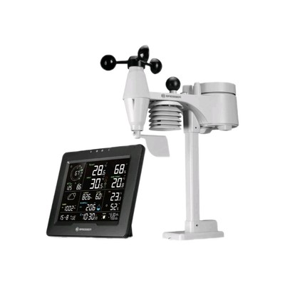 BRESSER 8-in-1-WLAN-Wetterstation mit Hitzeindex Sahara TB