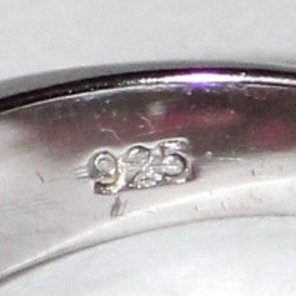 Sterling Silver Lab Created Ruby Ring - image 5