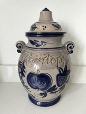 Scheurich Ceramic 6L Rumtopf 826-36 Large Hand Painted Vintage Pot Jar with Lid