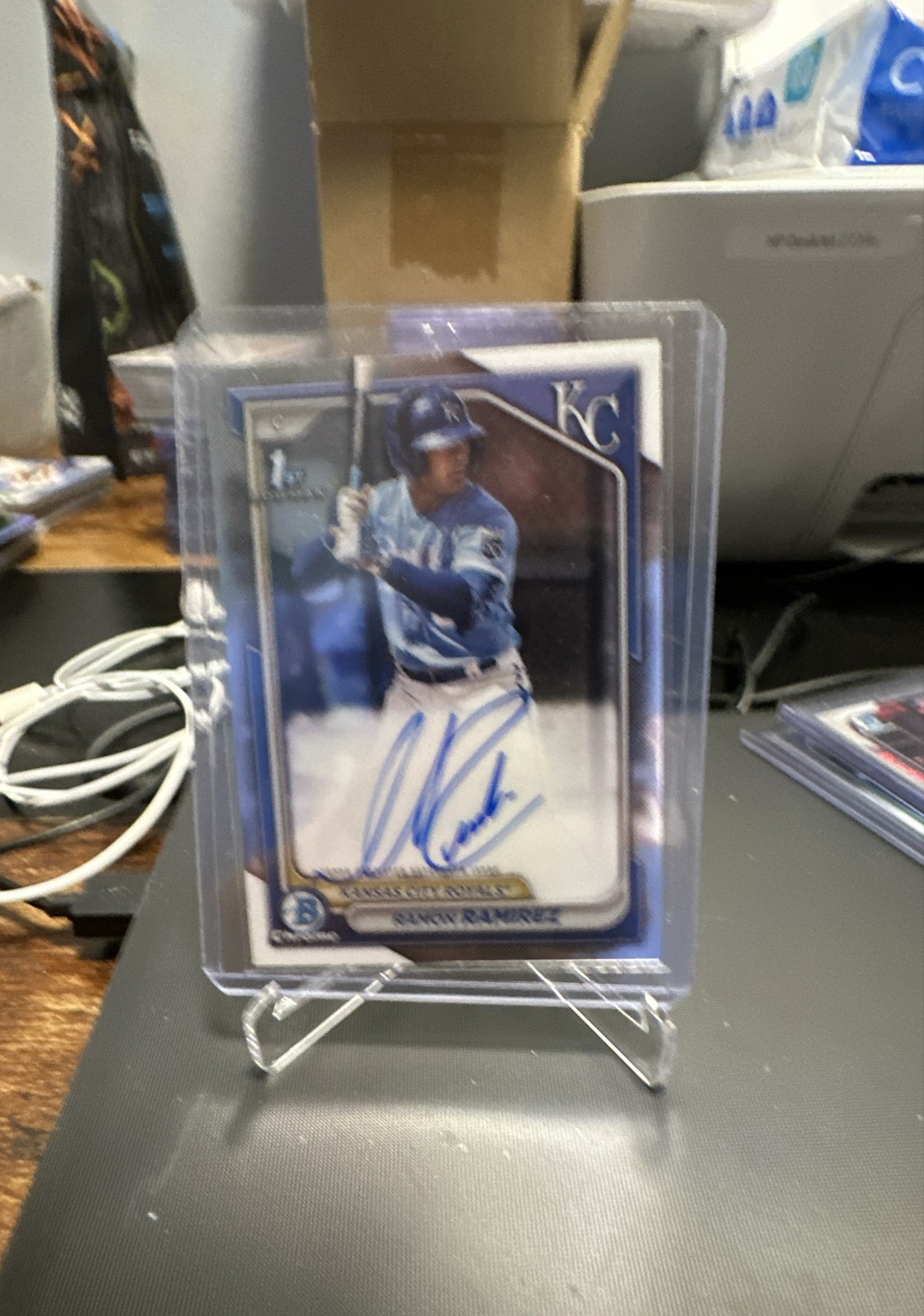 2024 Bowman - Chrome Prospect Autographs Ramon Ramirez #CPA-RRZ (AU, RC)