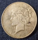 1923 Peace Silver Dollar – Philadelphia Mint – 90% Silver – Circulated Condition