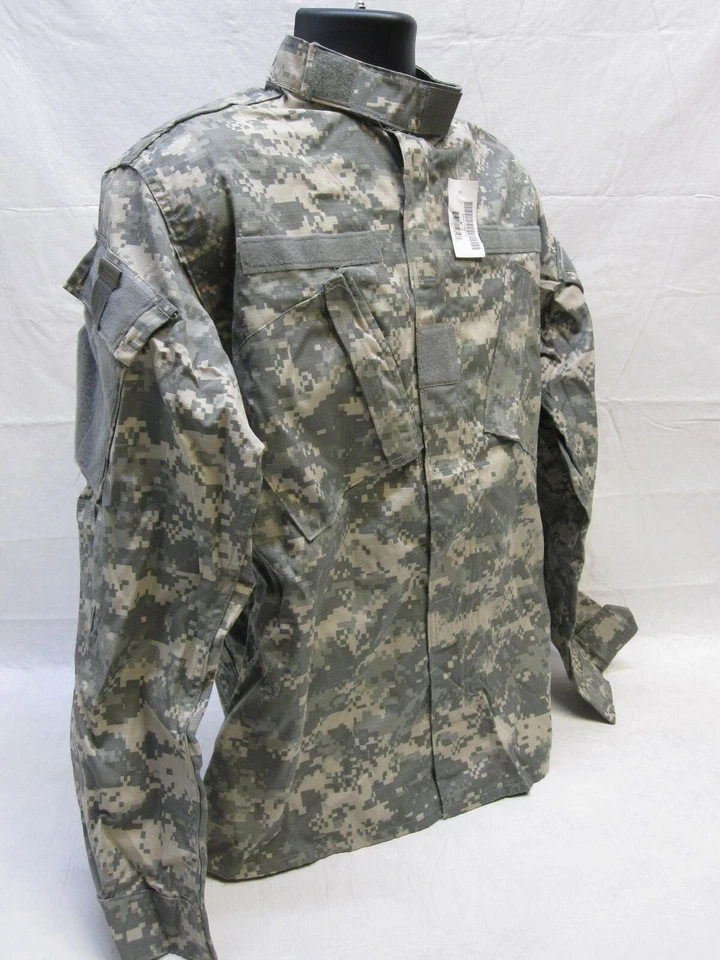 NEW W TAGS ARMY ACU DIGITAL COMBAT UNIFORM SHIRT 50/50 MATERIAL UCP JACKET TOP - Image 2 of 4