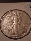 1945 Walking Liberty Silver Half Dollar AU/BU