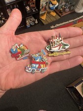 3 Vintage Disney Donald Duck Pins