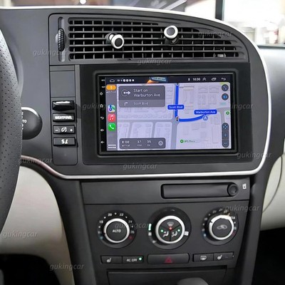 Car Stereo Radio For 2007-2011 Saab 9-3 93 Android 13 Carplay Navi GPS Head Unit