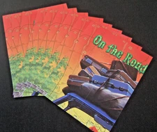 VINTAGE  1996  SCHOLASTIC GOOSEBUMPS PUZZLE CARD #1    10 TRADING CARDS SHEETS